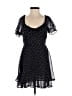 Thirty/Thirty 100% Polyester Polka Dots Black Cocktail Dress Size XS - photo 1
