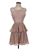 Lulus 100% Polyester Tan Gold Cocktail Dress Size XS - photo 1