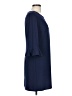 Laundry by Shelli Segal Solid Blue Casual Dress Size L - photo 4