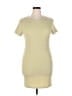 Elodie Solid Yellow Casual Dress Size XL - photo 1