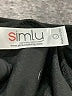 Simlu Solid Black Casual Dress Size L - photo 7