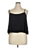 Forever 21 Plus 100% Rayon Black Sleeveless Blouse Size 0X - photo 1