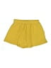 Stylewe 100% Polyester Solid Yellow Shorts Size L - photo 1