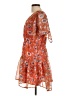 Sam Edelman 100% Polyester Paisley Orange Casual Dress Size 10 - photo 5