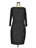 Chaps Solid Gray Casual Dress Size XL - photo 1