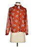 Ann Taylor LOFT 100% Polyester Orange Long Sleeve Blouse Size XXS - photo 1