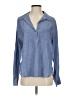 Sundry Blue Long Sleeve Blouse Size Sm (1) - photo 1