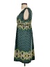 Max Studio Paisley Green Cocktail Dress Size S - photo 5