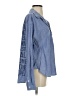 Sundry Blue Long Sleeve Blouse Size Sm (1) - photo 4