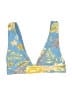 Unbranded Tropical Blue Swimsuit Top Size XXS - photo 1