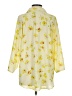 CAbi 100% Polyester Floral Yellow 3/4 Sleeve Blouse Size XS - photo 2