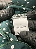 Shein 100% Polyester Polka Dots Teal 3/4 Sleeve Blouse Size 4 - photo 8