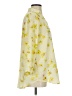 CAbi 100% Polyester Floral Yellow 3/4 Sleeve Blouse Size XS - photo 4
