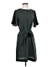H&M 100% Polyester Solid Gray Casual Dress Size 4 - photo 1