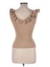 Zimmermann Tan Gold Tank Top Size 10 (3) - photo 2