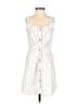 Assorted Brands Hearts White Casual Dress Size XS - photo 1