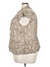 Lane Bryant 100% Polyester Animal Print Ivory Sleeveless Blouse Size 22 - 24 Plus - photo 5