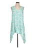 Escapada 100% Rayon Teal Casual Dress Size L - photo 1