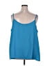 CAPSULE 100% Polyester Blue Tank Top Size 28 - photo 2