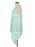 Escapada 100% Rayon Teal Casual Dress Size L - photo 5