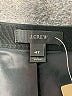 J.Crew 100% Polyester Solid Black Formal Skirt Size 4 (tall) - photo 4