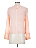 En Creme 100% Rayon Orange Long Sleeve Blouse Size S - photo 2