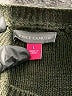 Vince Camuto 100% Acrylic Solid Green Pullover Sweater Size L - photo 7