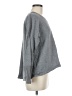 CAbi 100% Cotton Gray Pullover Sweater Size M - photo 4