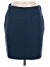 Ann Taylor LOFT Solid Blue Casual Skirt Size M - photo 1