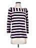 Talbots Purple 3/4 Sleeve Top Size S - photo 1