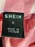 Shein Stripes Pink 3/4 Sleeve Blouse Size S - photo 4