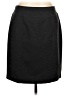 Ellen Tracy Solid Black Casual Skirt Size L - photo 1