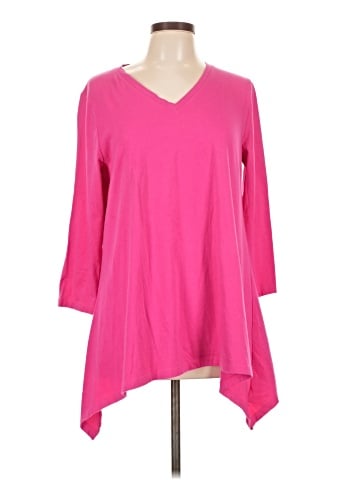 Anne Klein Sport 3/4 Sleeve T-Shirt (view 1)