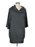 I.ner Gray Casual Dress Size L - photo 1
