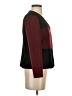 D.J. Summers Color Block Burgundy Jacket Size 4 (petite) - photo 4