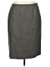Ann Taylor Chevron-herringbone Gray Casual Skirt Size 12 - photo 1