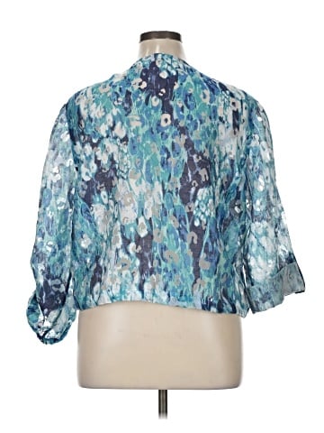 Hearts of Palm Woman 3/4 Sleeve Blouse (view 2)