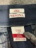 Merona Solid Black Blue Dress Pants Size 12 - photo 3