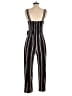 Express Stripes Black Jumpsuit Size S - photo 2