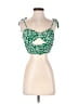 Lulus 100% Polyester Green Tank Top Size S - photo 1