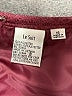 Le Suit 100% Polyester Solid Burgundy Formal Skirt Size 16 - photo 4