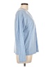 Unbranded Blue Long Sleeve Henley Size L - photo 4