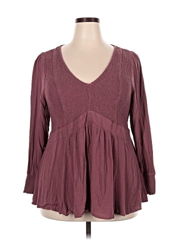 Torrid Long Sleeve Blouse (view 1)