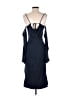 Finders 100% Polyester Blue Cocktail Dress Size XS - photo 2