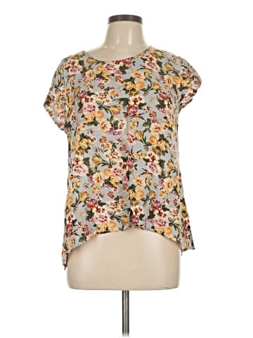 Saint Tropez West Short Sleeve Blouse (view 1)