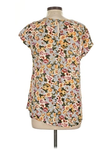 Saint Tropez West Short Sleeve Blouse (view 2)