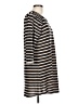 Moa Moa Stripes Gray Casual Dress Size L - photo 4
