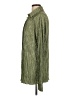 Unbranded 100% Polyester Metallic Green Long Sleeve Blouse Size L - photo 5