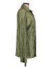 Unbranded 100% Polyester Metallic Green Long Sleeve Blouse Size L - photo 4