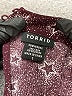 Torrid Stars Purple Short Sleeve Blouse Size 1X Plus (1) - photo 7